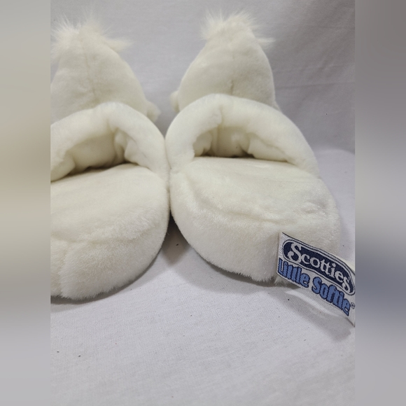 Scotties Little Softie Stuffed Plush Slippers Vintage RARE ladies fit size 6-8 - Picture 3 of 6
